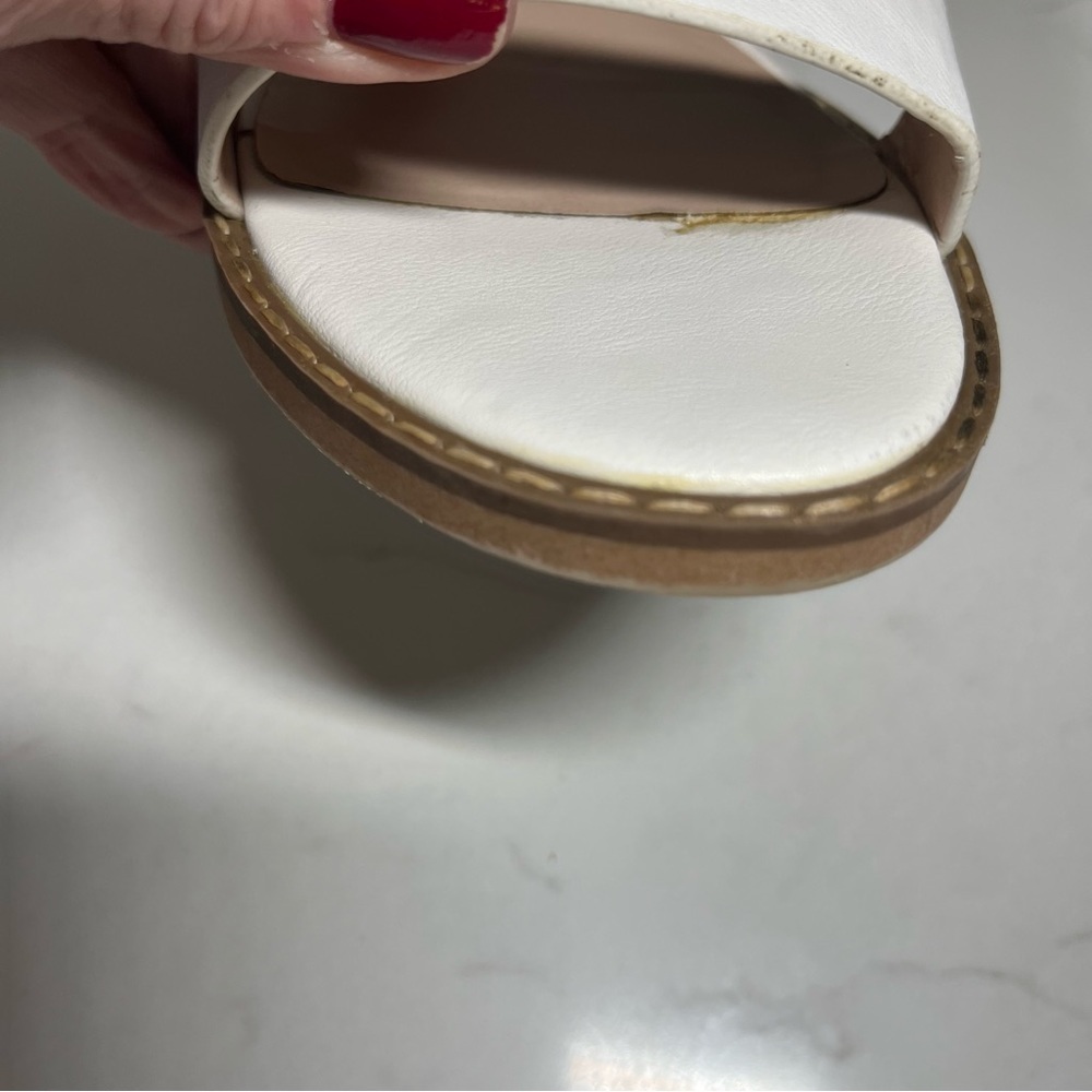 Topshop White Heartbreaker Two Part Heel Sandals 9 - Picture 9 of 13